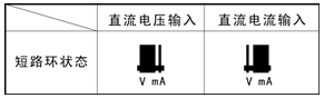 双回路显示控制仪短路环位置示意图