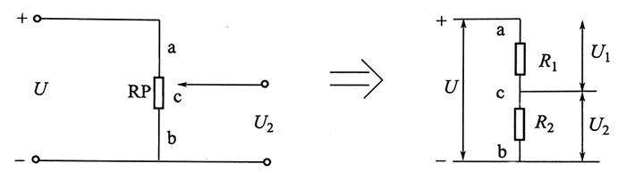 分压电路和分流电路等效图