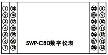 SWP-C803-01-12-HL-P接线端子示意图