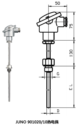 JUMO 901020/10热电偶