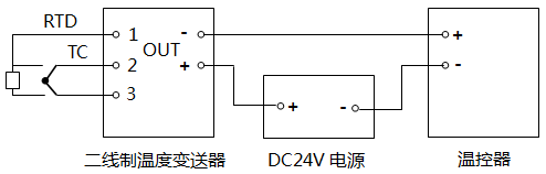 二线制温度变送器测量电路