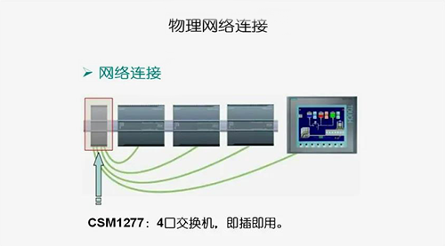 当通信设备数量为两个以上时实现的是网络连接，需要使用以太网交换机来实现