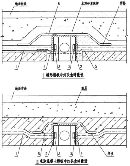 灯具接线盒安装做法