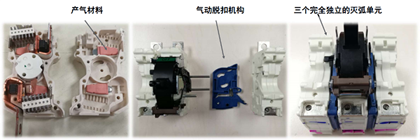 只要故障电流超过能量脱扣电流值，NSX断路器同样动作